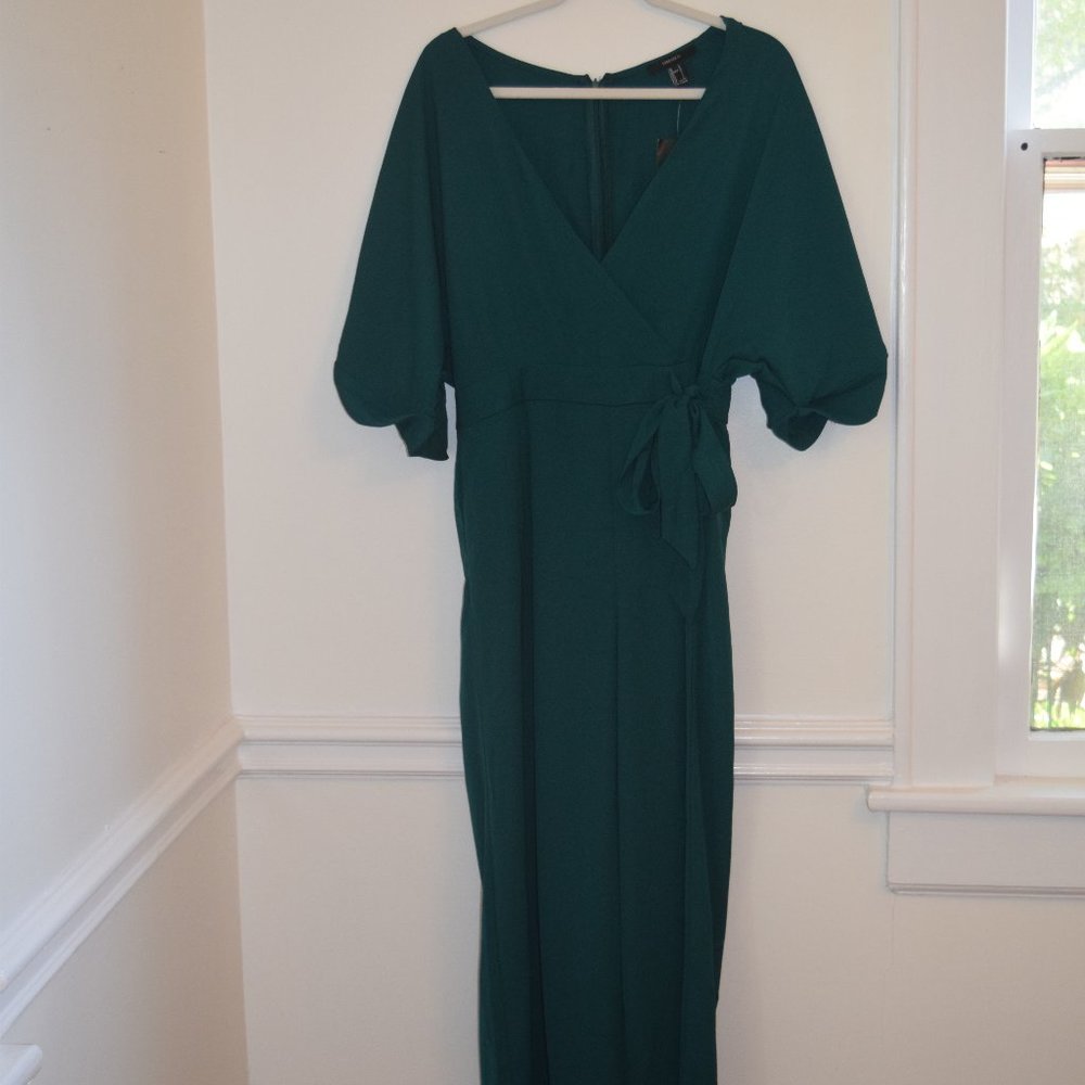 Forever 21 Hunter Green Jumpsuit - New with tags!